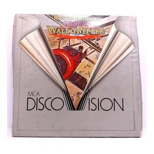 DISCOVISION Videodisc The Great Waldo Pepper Starring Robert Redford AMC
